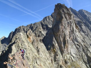 La lama di 40m vista Corno