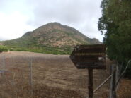 Il Monte Ferru dalla partenza