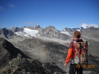 che vista dalla cima