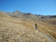 sullo sfondo la Punta Tersiva 3512 m.