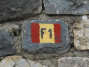 Segnavia vecchia maniera per la Colla Bauzano