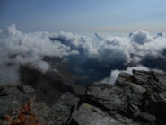 Nuvole sulla valle Po