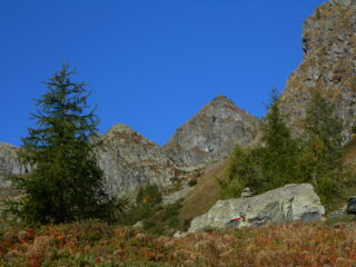 Punta delle Serene a destra