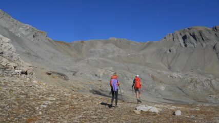 Ecco l'ultimo tratto della salita