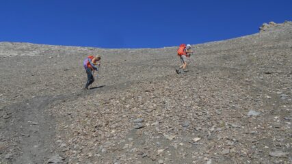 L'ultimo ripido pendio