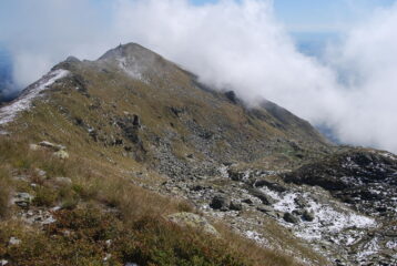 Cima del Vallone e nebbie dalla Valchiusella