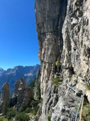 In sosta sul secondo tiro