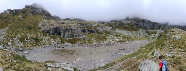Il Lago Vasuero....alle strette....