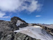 Punta basei vista dalla cima senza nome 