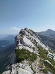 Un tratto della cresta