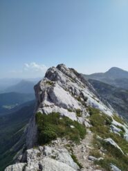 Un tratto della cresta