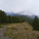 Discesa verso l'area attrezzata del Giairetto 