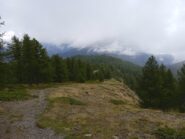 Discesa verso l'area attrezzata del Giairetto 