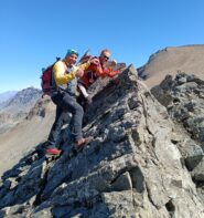 in cima la Leynir 3235 mt