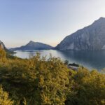Vista verso Lecco dall'alto dei tiri