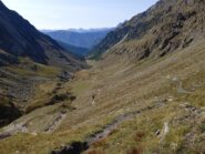 Il Vallone di Vallanta da sopra 