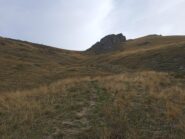 Salita verso il Colle Rastel 