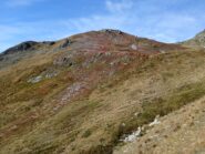 Il Monte La Vigna (m.2935) durante la salita al Colle Reisassetto 