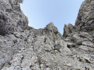 Verso l'uscita