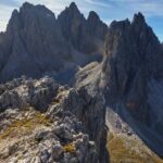 Vista sui Cadini dalla cima