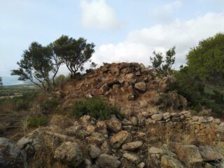 Resti del nuraghe 