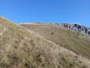 Parte superiore della salita.