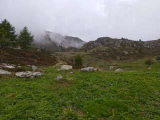 Vallone di salita verso il Passo della Valletta 