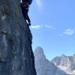 Traverso di L2 con vista Crozzon