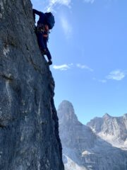 Traverso di L2 con vista Crozzon
