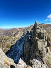 Punta Ernesta dalla sosta del quinto tiro