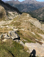 I due tratti: ripido e spallone