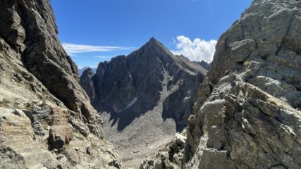 Vista sul Becco Alto d'Ischiator