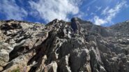 Salita finale alla cima