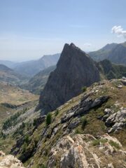 Rocca Parvo dalla vetta del Lou Parvoulet