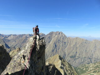 In cresta poco prima della Piacenza