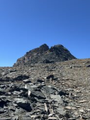 Verso il colle superiore delle Cime Bianche