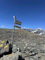 Bivio per il colle inferiore