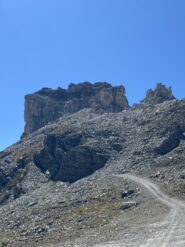 Vista Bec Carré salendo alla Gran Sometta