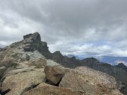 Cresta che porta alla sommità del  Rocciavrè 