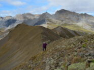 verso la fine della cresta