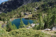 Il Lac de Leser salendo sul sentiero 4