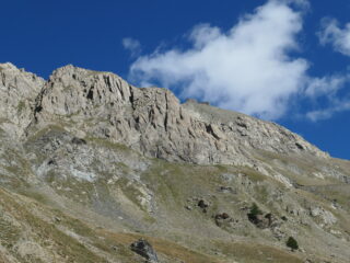 il forte dal sentiero di discesa