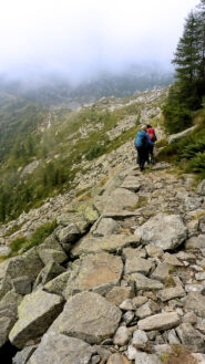 Verso colle della Vecchia