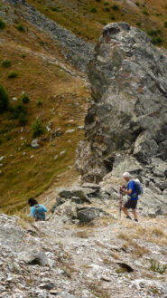 Passaggio lievemente esposto