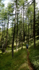 Il traverso verso le miniere
