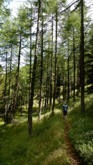 Il traverso verso le miniere