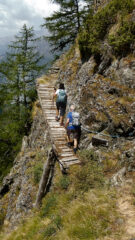 Passerella dopo le miniere