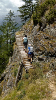 Passerella dopo le miniere