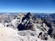 Le altre due Tofane dalla cima.