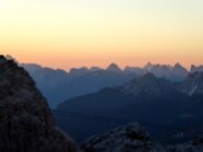 Alba dal Rifugio Giussani.